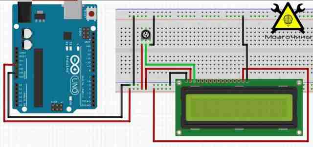 Подключаем LCD дисплей к плате Arduino своими руками